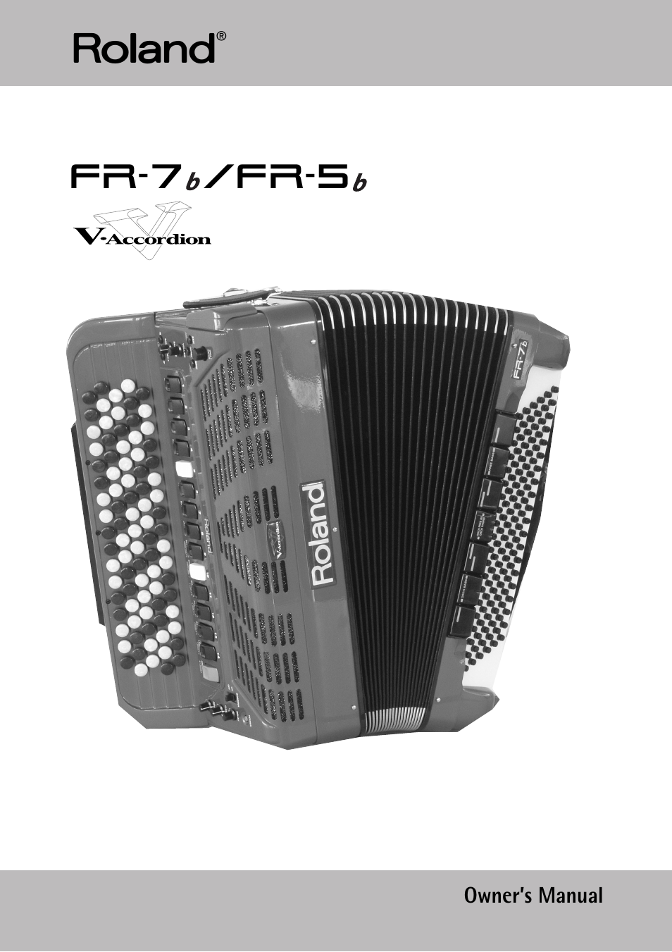 Roland V-ACCORDION FR-7 User Manual | 118 pages