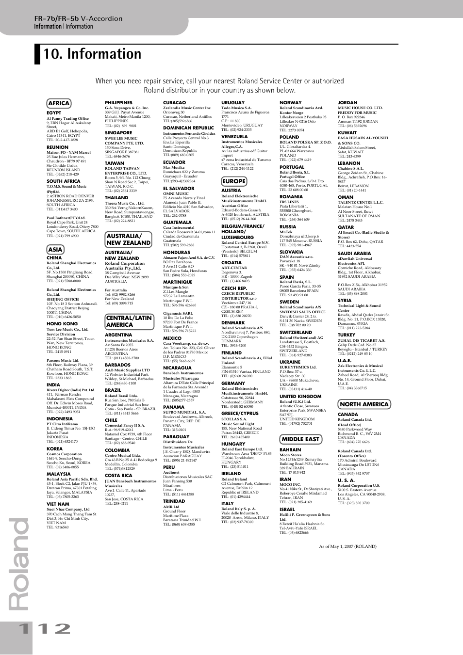 Information, Fr-7b/fr-5b, V-accordion | Roland V-ACCORDION FR-7 User Manual | Page 112 / 118
