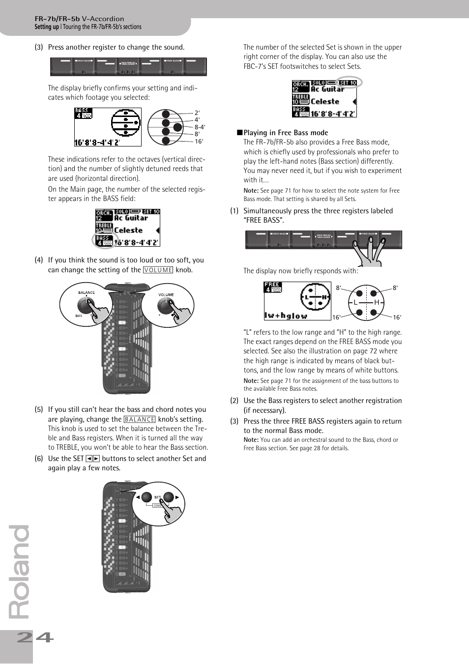 Roland V-ACCORDION FR-7 User Manual | Page 24 / 118