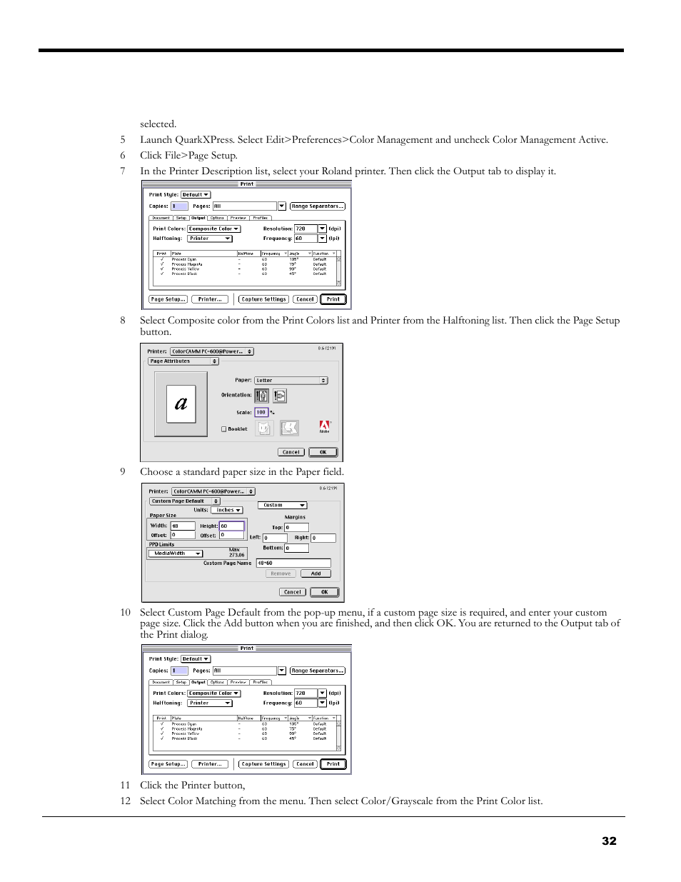 Roland PC-600 User Manual | Page 32 / 36