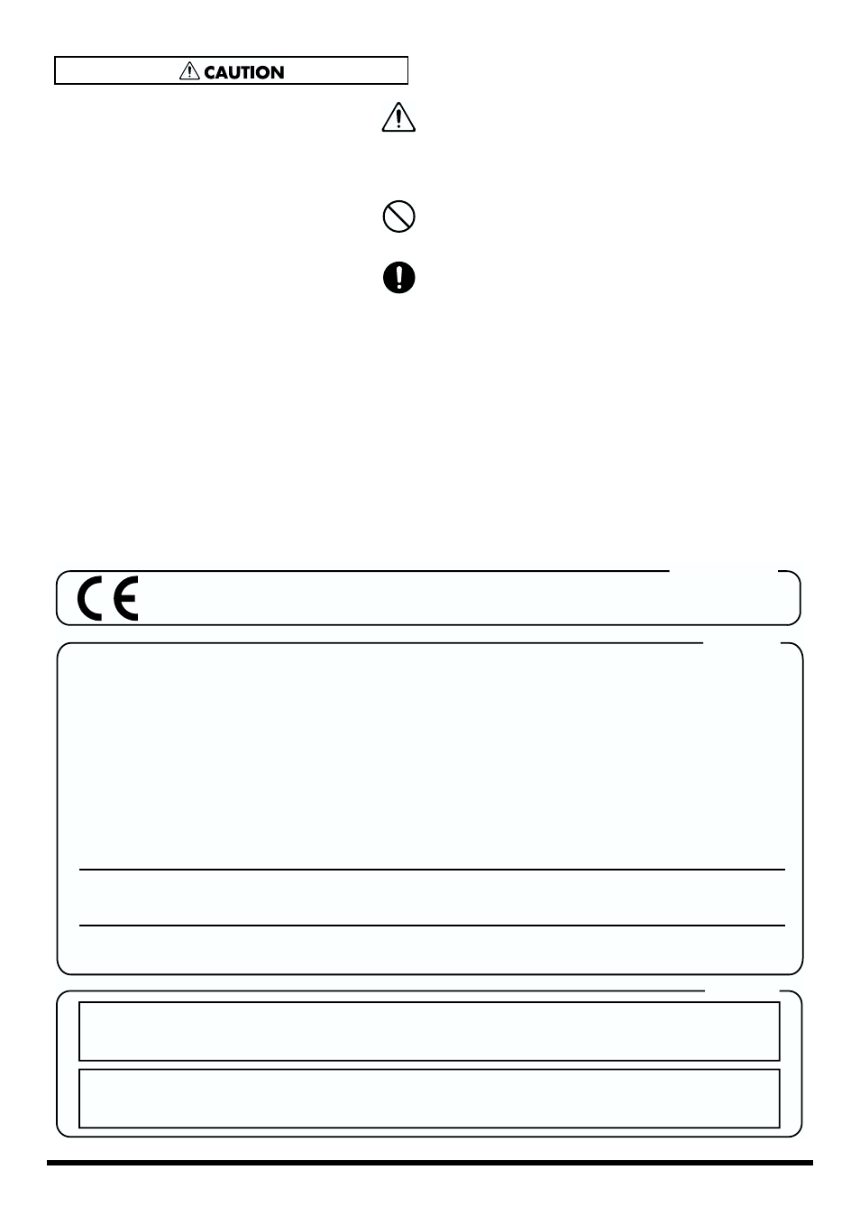 Notice avis | Roland DIF-AT24 User Manual | Page 3 / 17