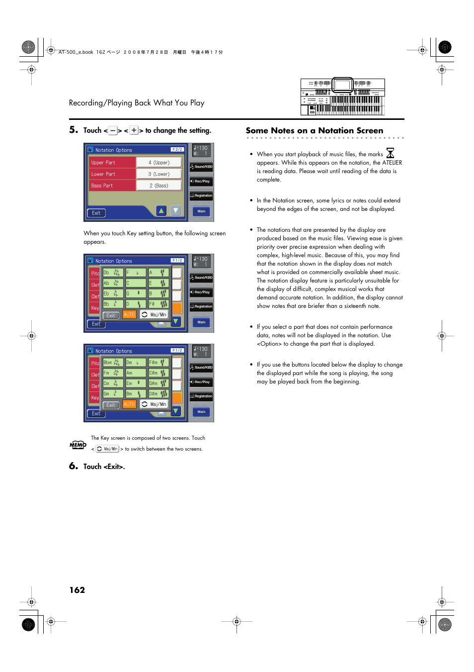 Roland ATELIER AT-500 User Manual | Page 164 / 272