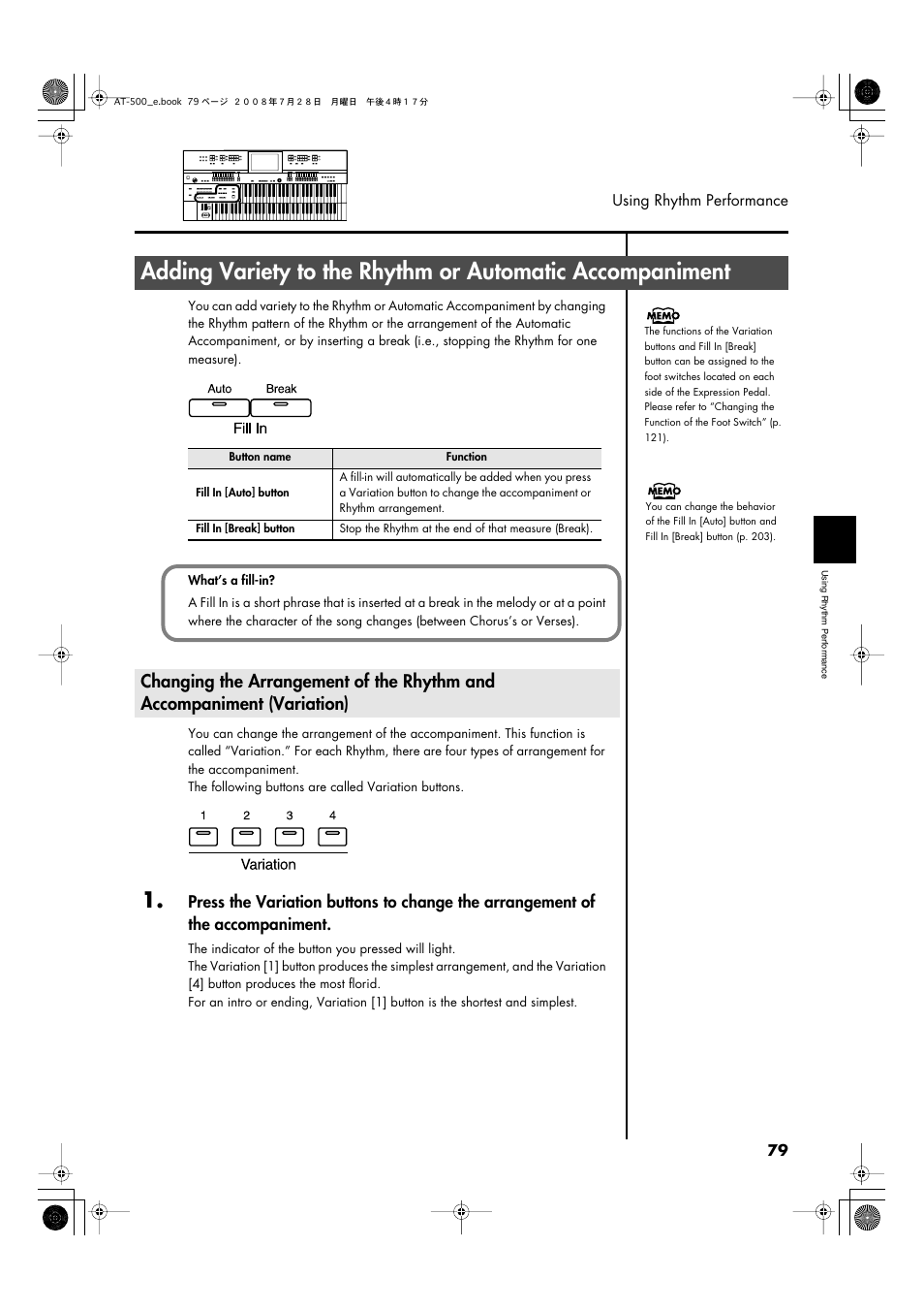 P. 79 | Roland ATELIER AT-500 User Manual | Page 81 / 272