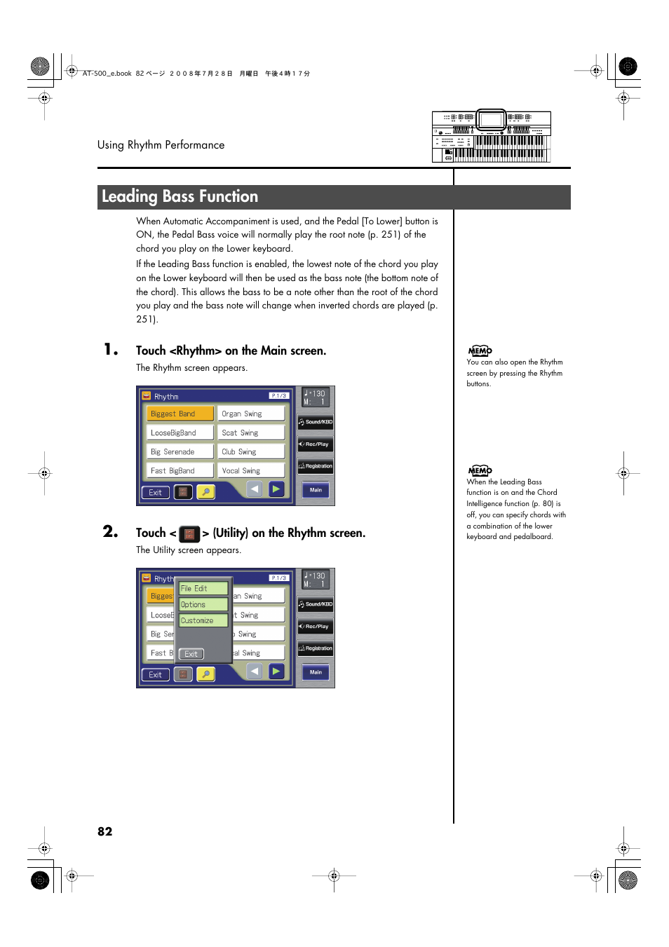 Leading bass function | Roland ATELIER AT-500 User Manual | Page 84 / 272