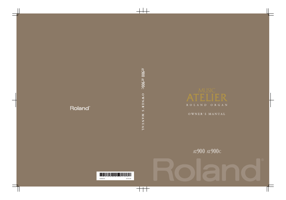 Roland Atelier AT900 User Manual | 308 pages