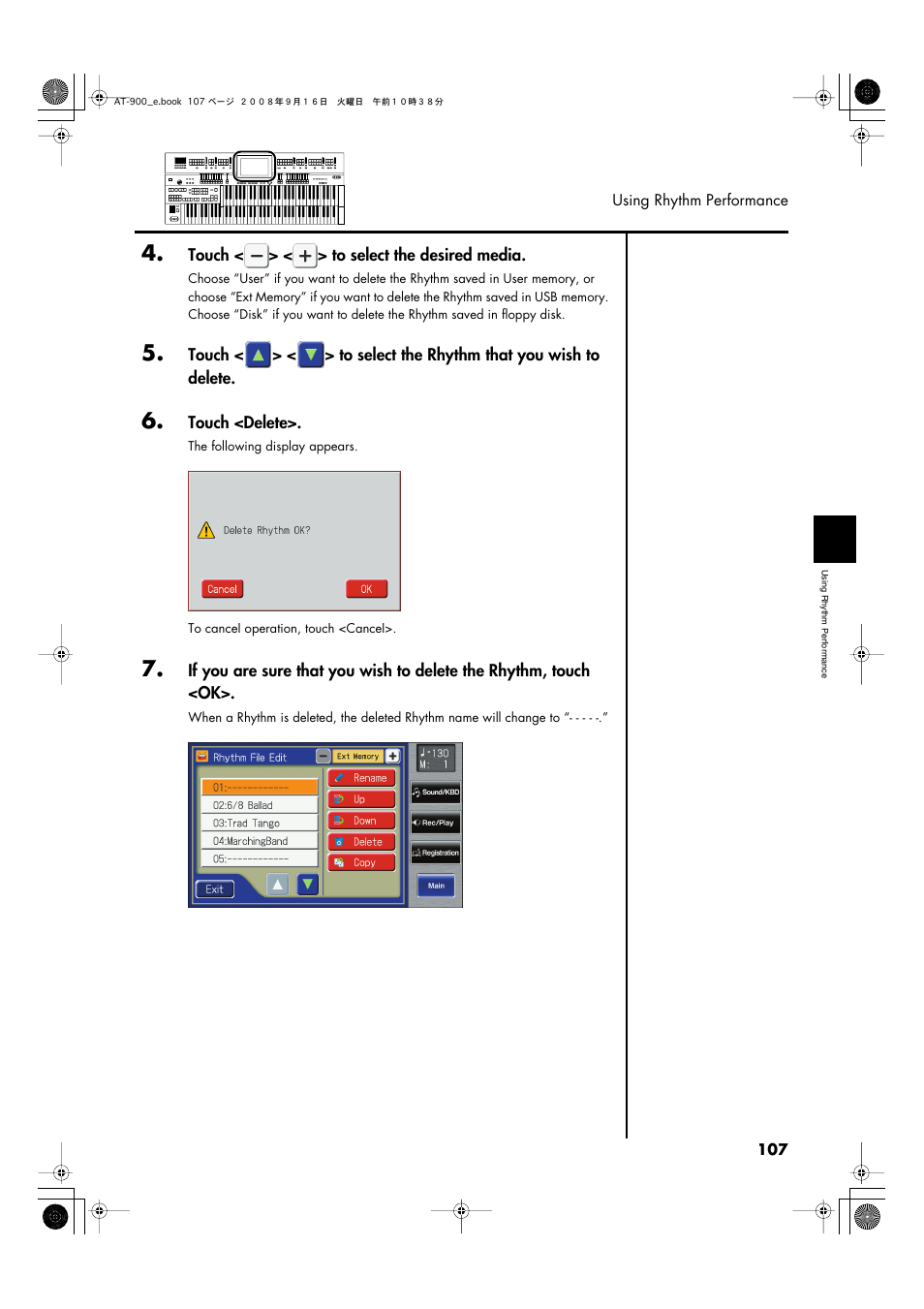 Roland Atelier AT900 User Manual | Page 109 / 308