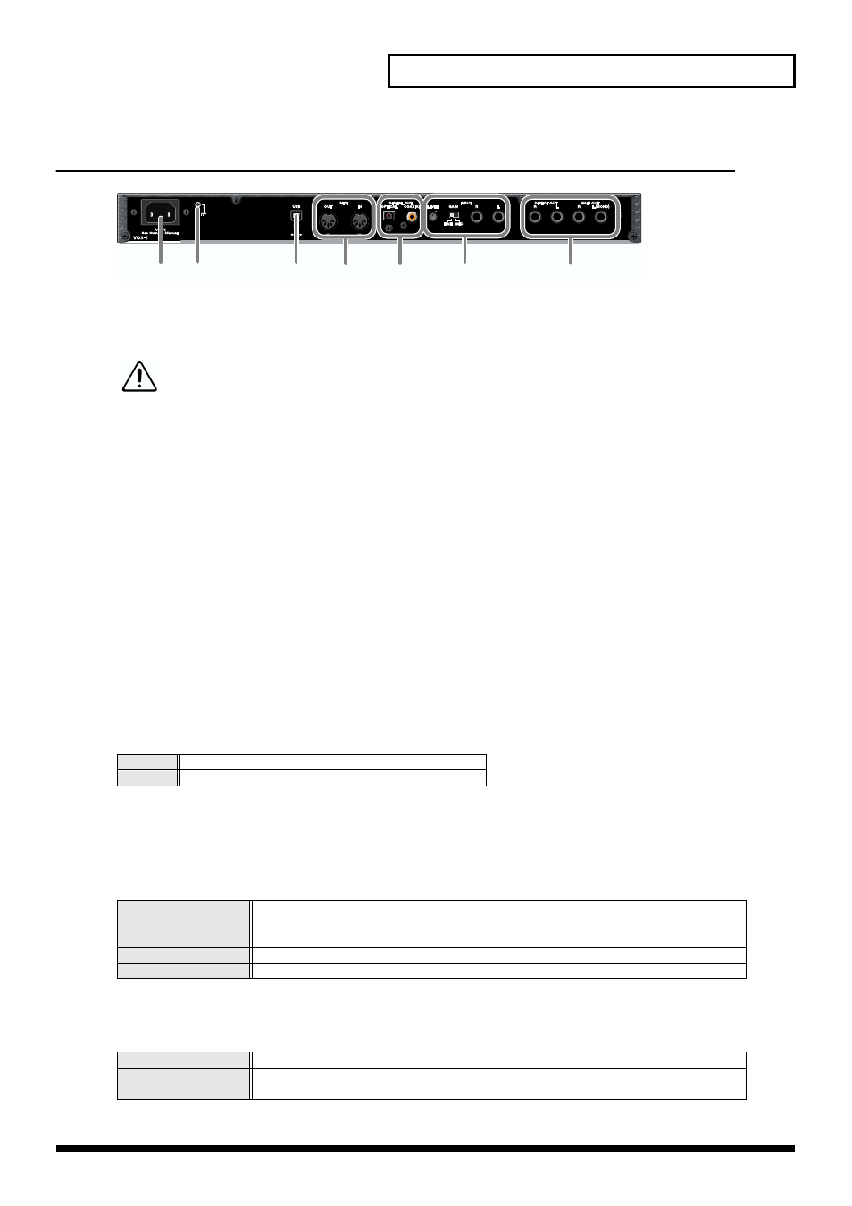 Rear panel | Roland maxWerk Musical Instrument User Manual | Page 15 / 156