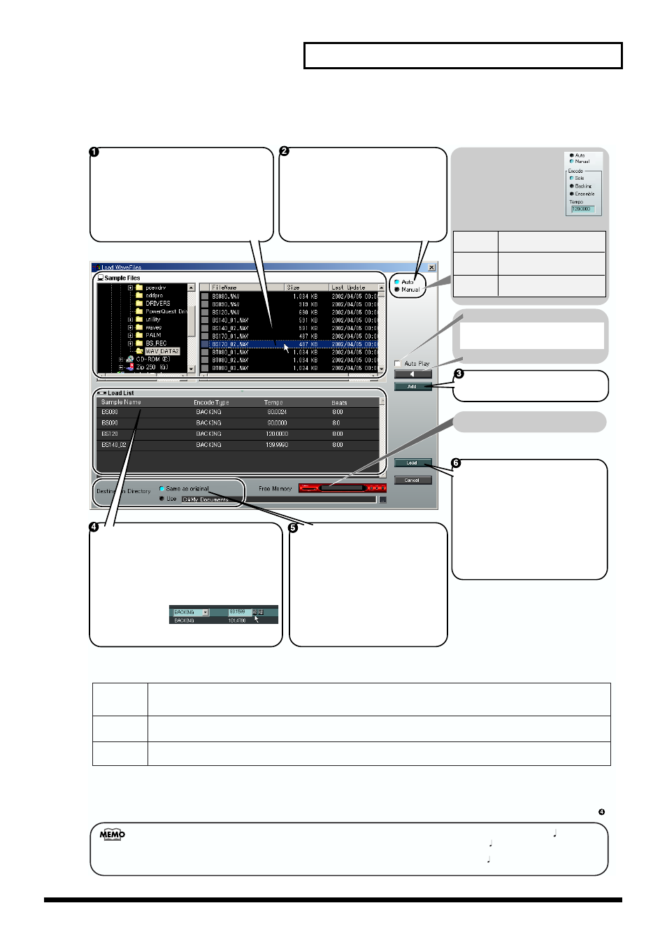 51 loading wave files (load wave files) | Roland maxWerk Musical Instrument User Manual | Page 51 / 156