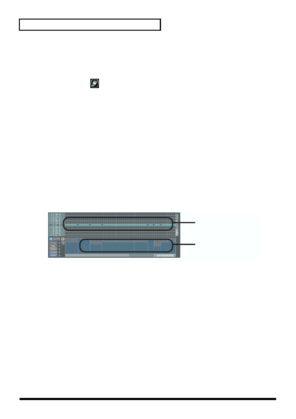 Joining two notes, Editing the velocity, Joining two notes editing the velocity | Roland maxWerk Musical Instrument User Manual | Page 78 / 156
