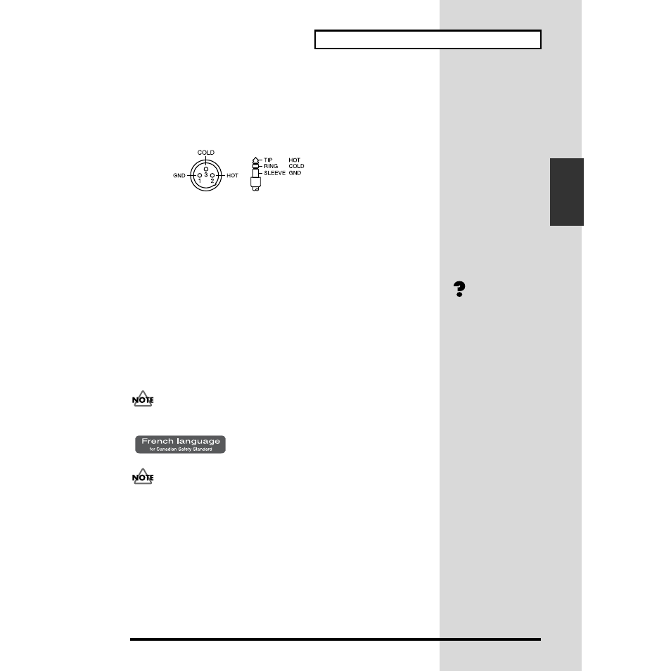 Cautions when connecting microphones | Roland VS-1824 User Manual | Page 37 / 140