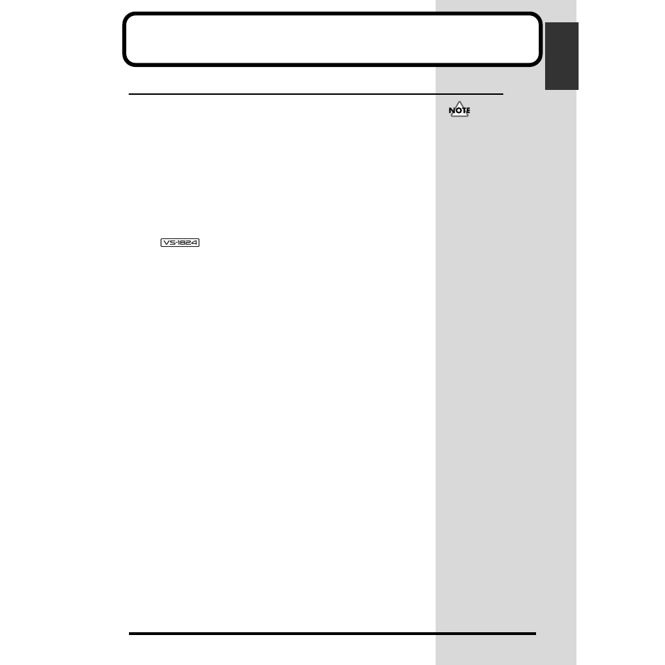 Preparations, Required preparations | Roland VS-1824 User Manual | Page 5 / 140