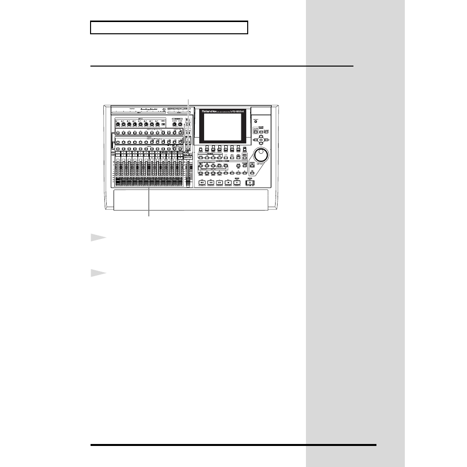Playing back two or more tracks, Adjust the volume balance of the tracks | Roland VS-1824 User Manual | Page 62 / 140
