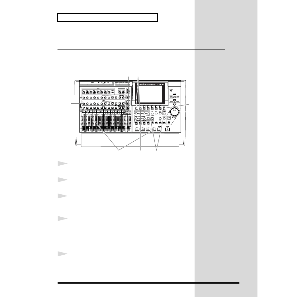 Applying a loop type effect during playback | Roland VS-1824 User Manual | Page 72 / 140