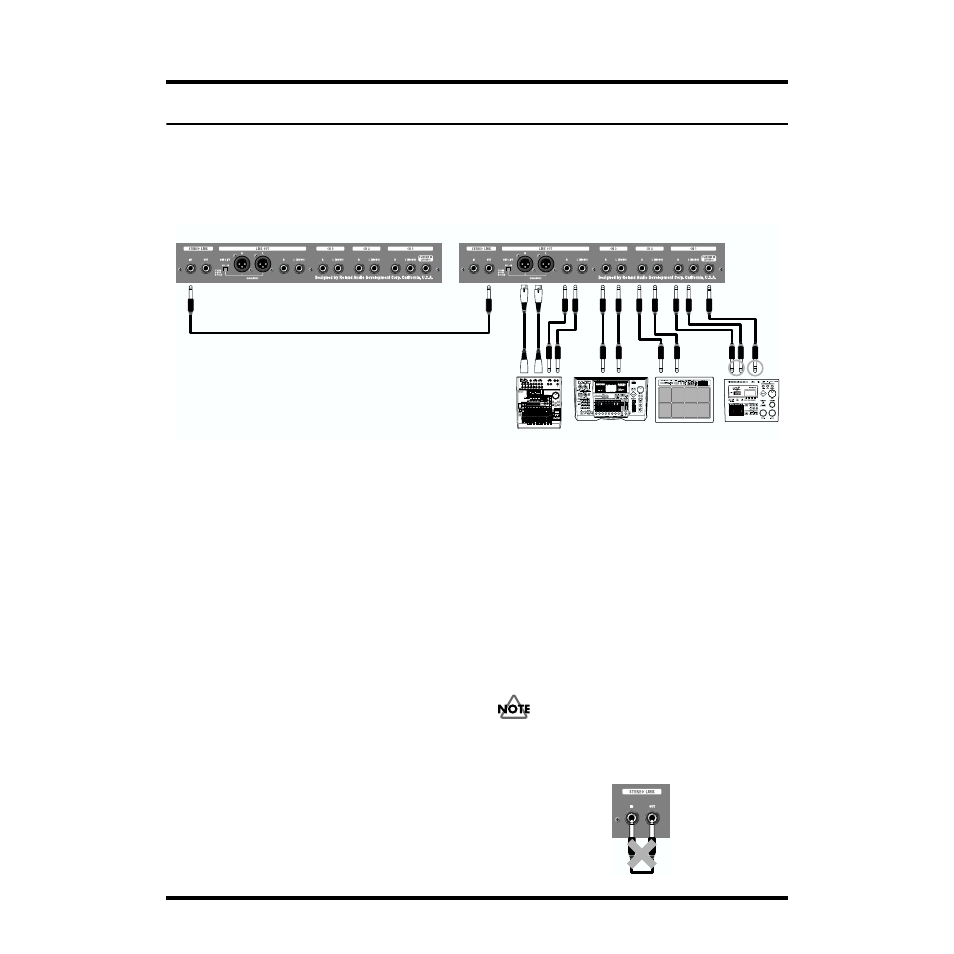 Stereo link, Connections, Switching the power on or off | Roland TDA-700 User Manual | Page 14 / 20