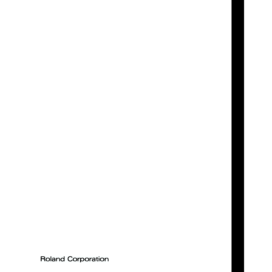 Roland TDA-700 User Manual | Page 20 / 20