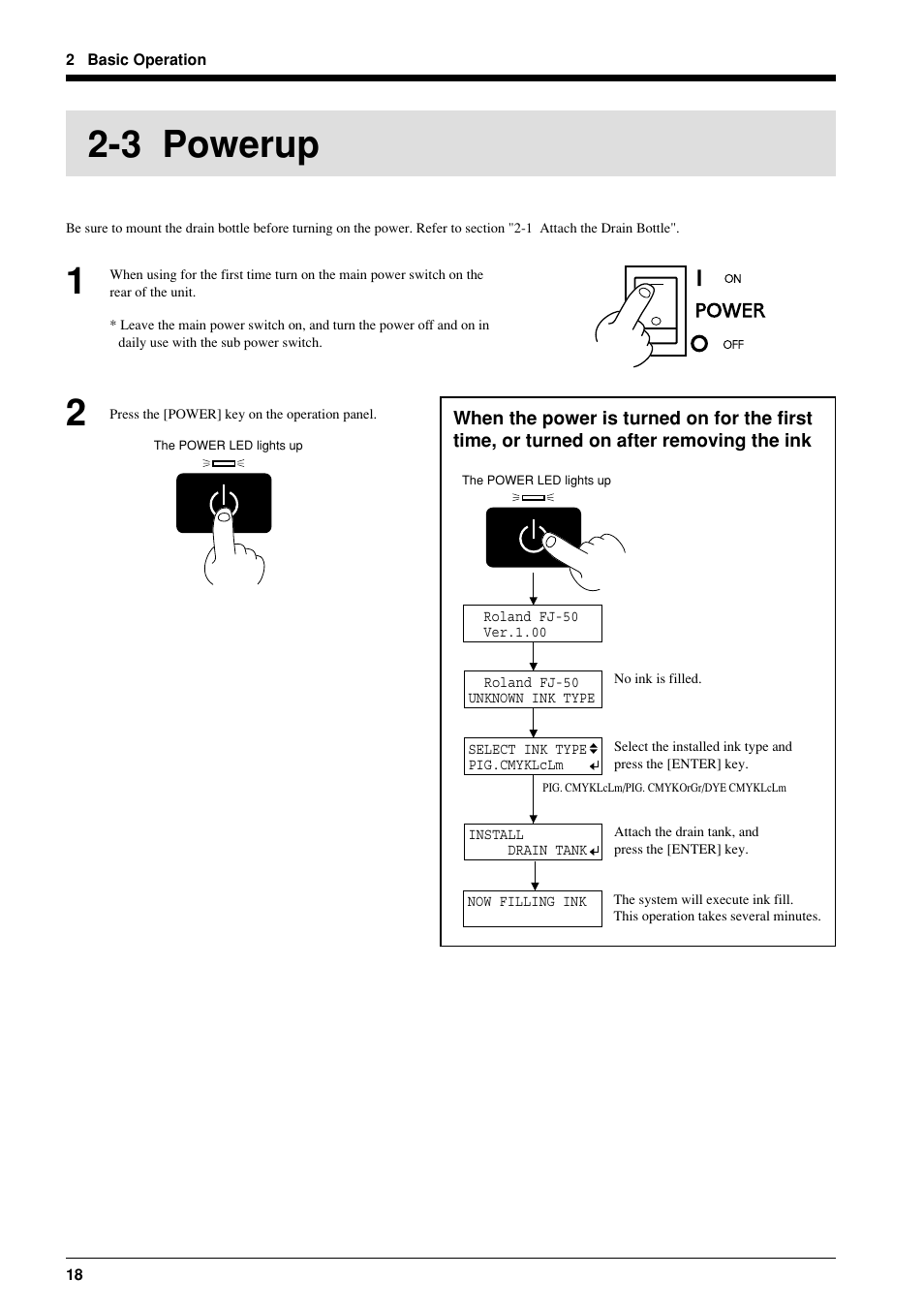 3 powerup | Roland FJ-40 User Manual | Page 20 / 66