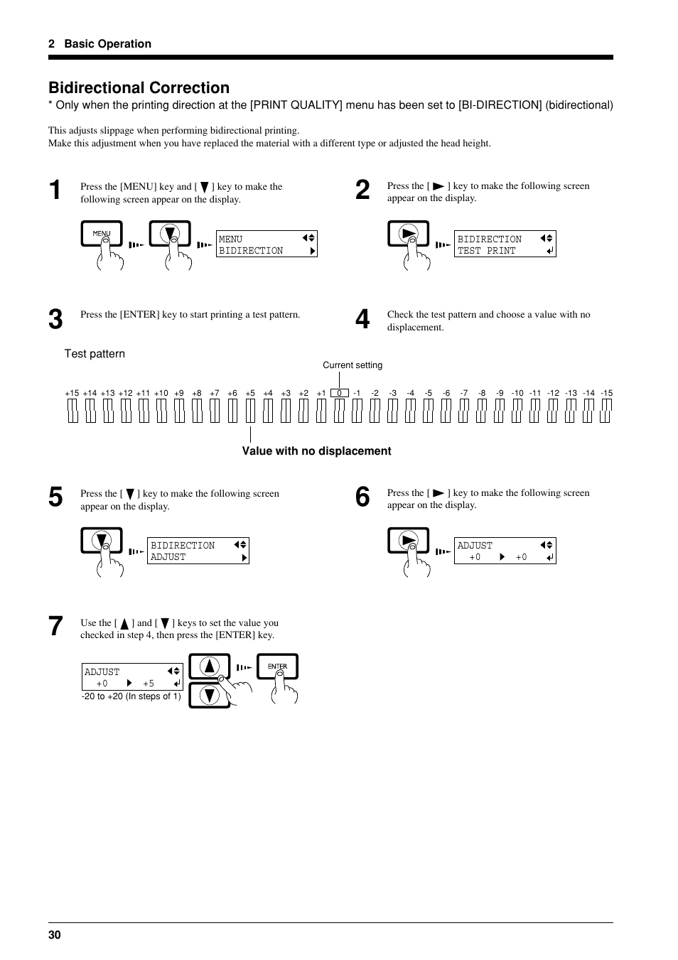 Bidirectional correction | Roland FJ-40 User Manual | Page 32 / 66