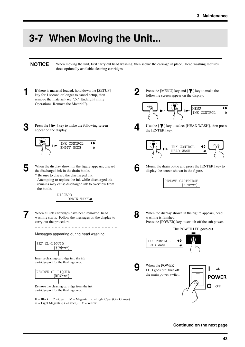 7 when moving the unit | Roland FJ-40 User Manual | Page 45 / 66