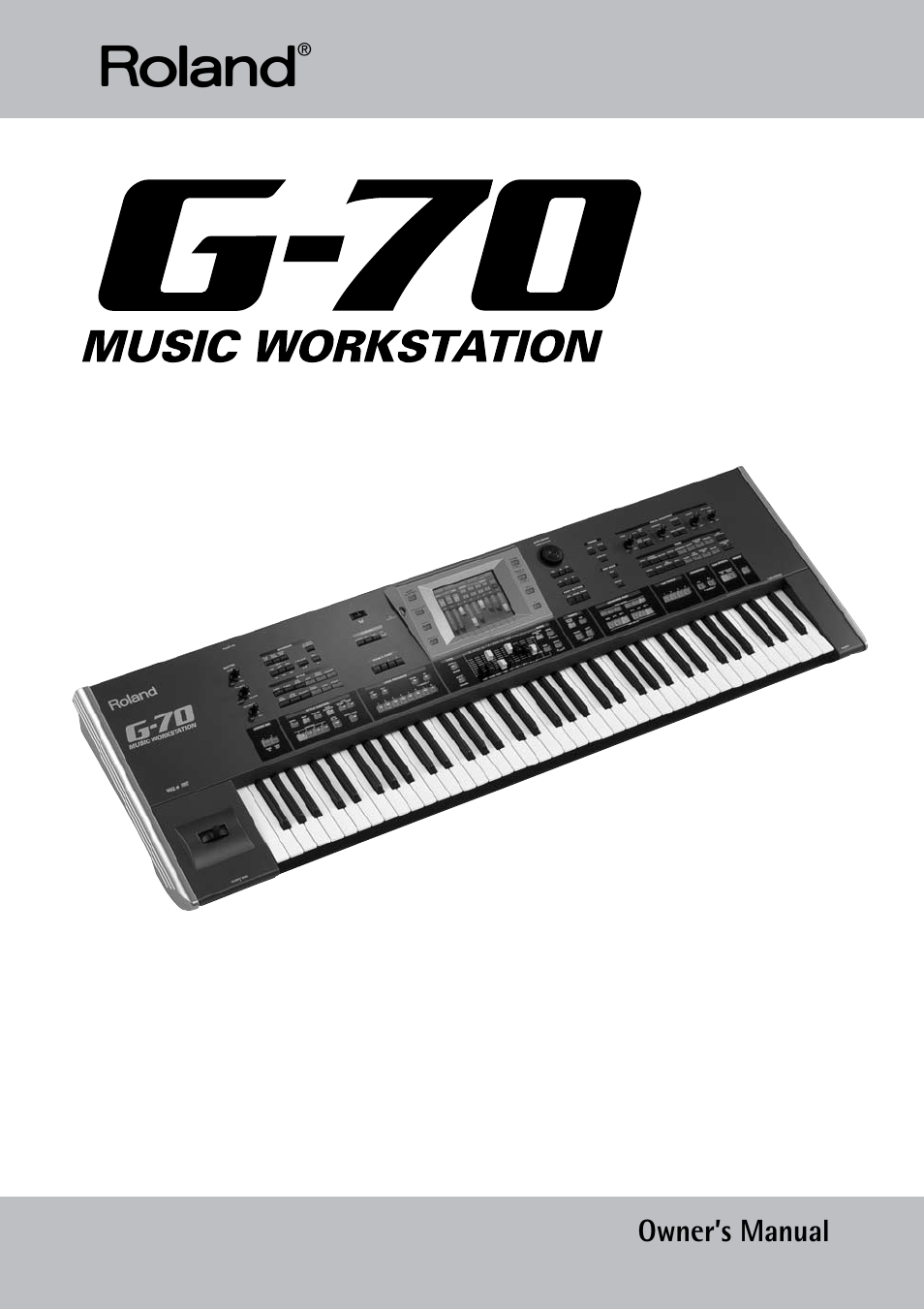 Roland G-70 User Manual | 260 pages