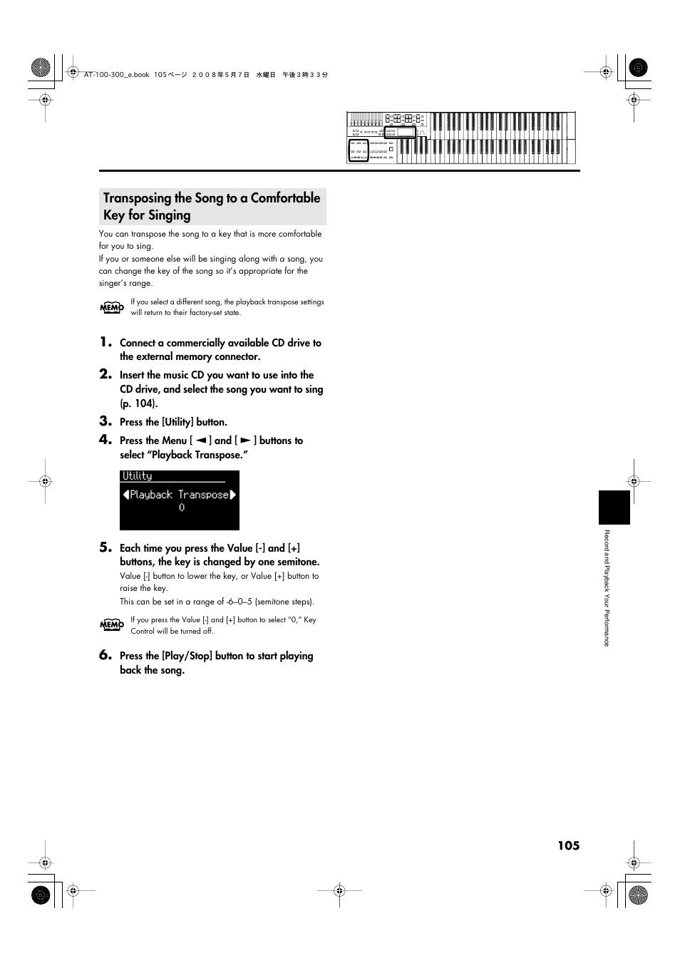 Roland ATELIER AT-300 User Manual | Page 107 / 148