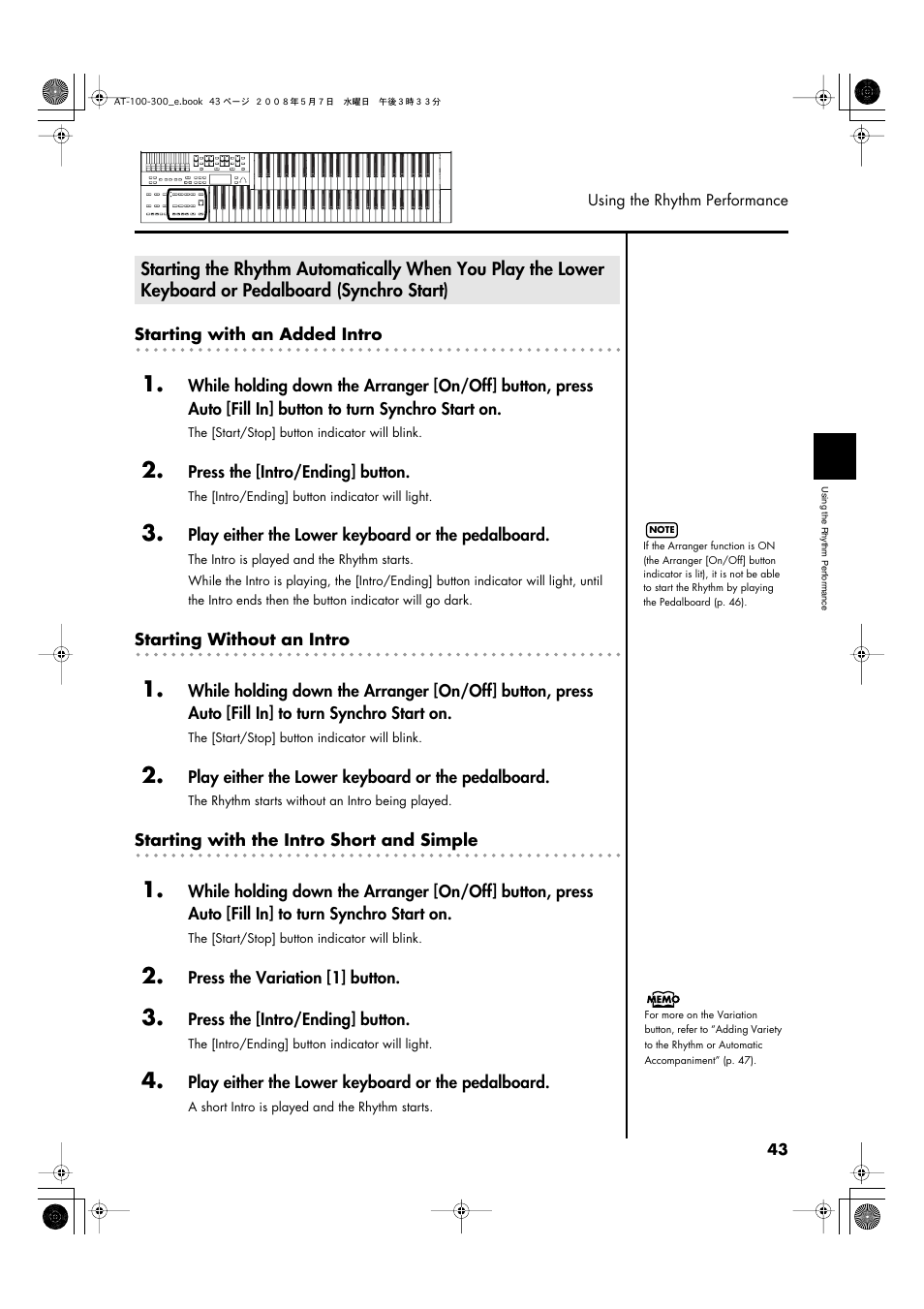 Roland ATELIER AT-300 User Manual | Page 45 / 148