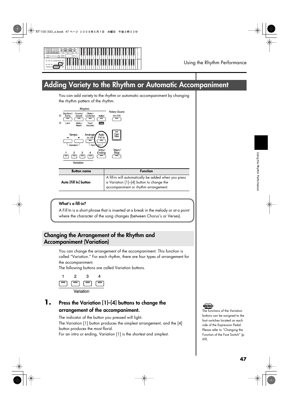 P. 47) | Roland ATELIER AT-300 User Manual | Page 49 / 148