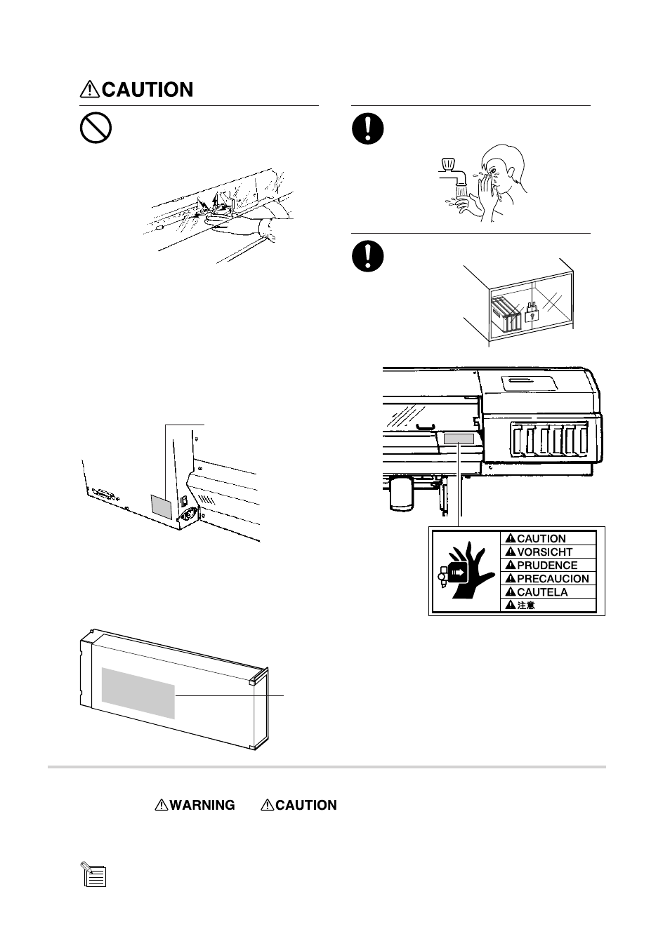 About the labels affixed to the unit | Roland FJ-42 User Manual | Page 6 / 69