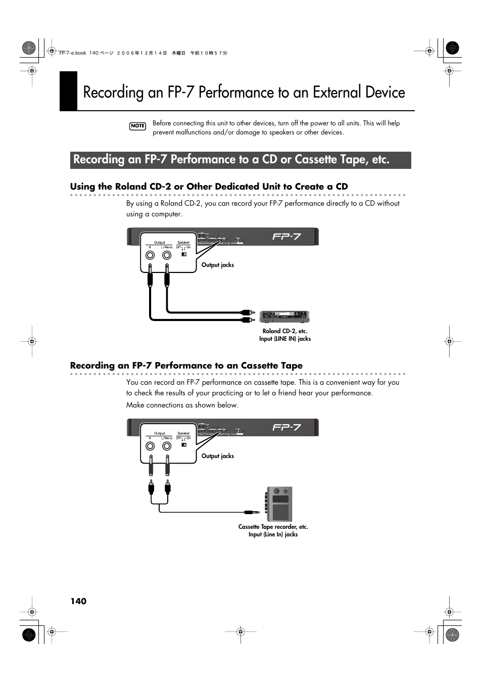 Roland FP-7 User Manual | Page 140 / 188