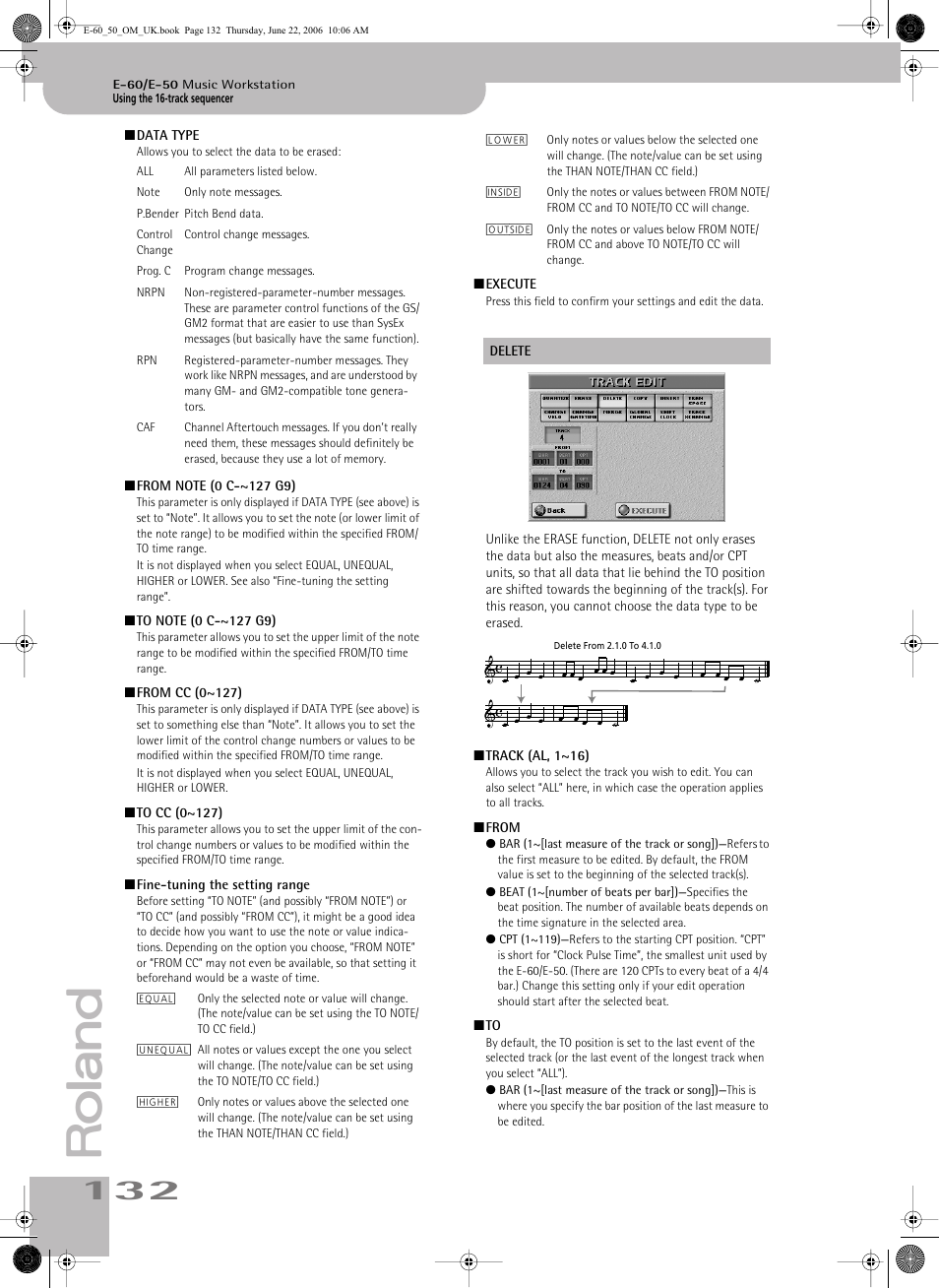 Roland E-60 User Manual | Page 132 / 220