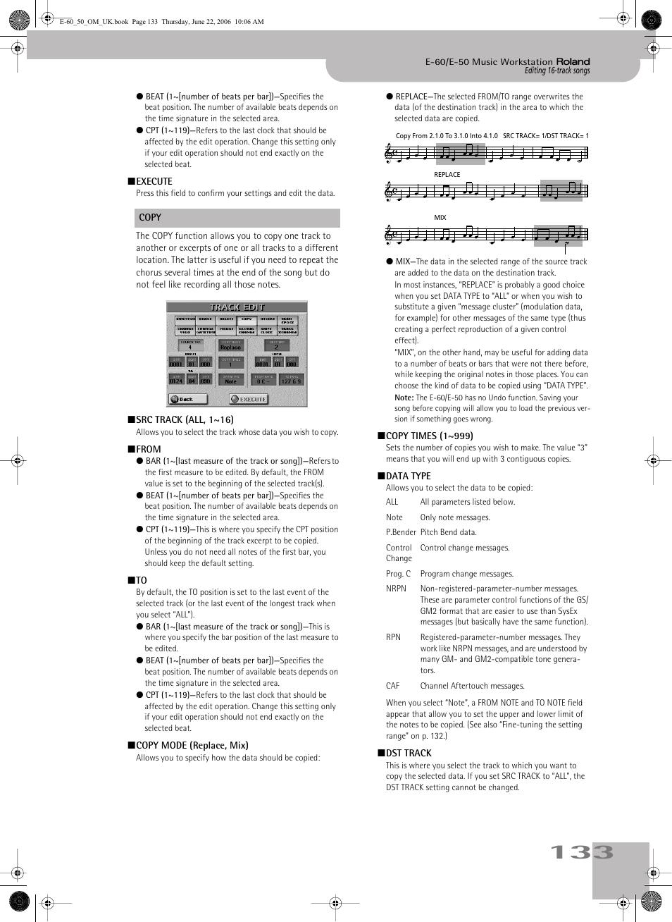 Roland E-60 User Manual | Page 133 / 220