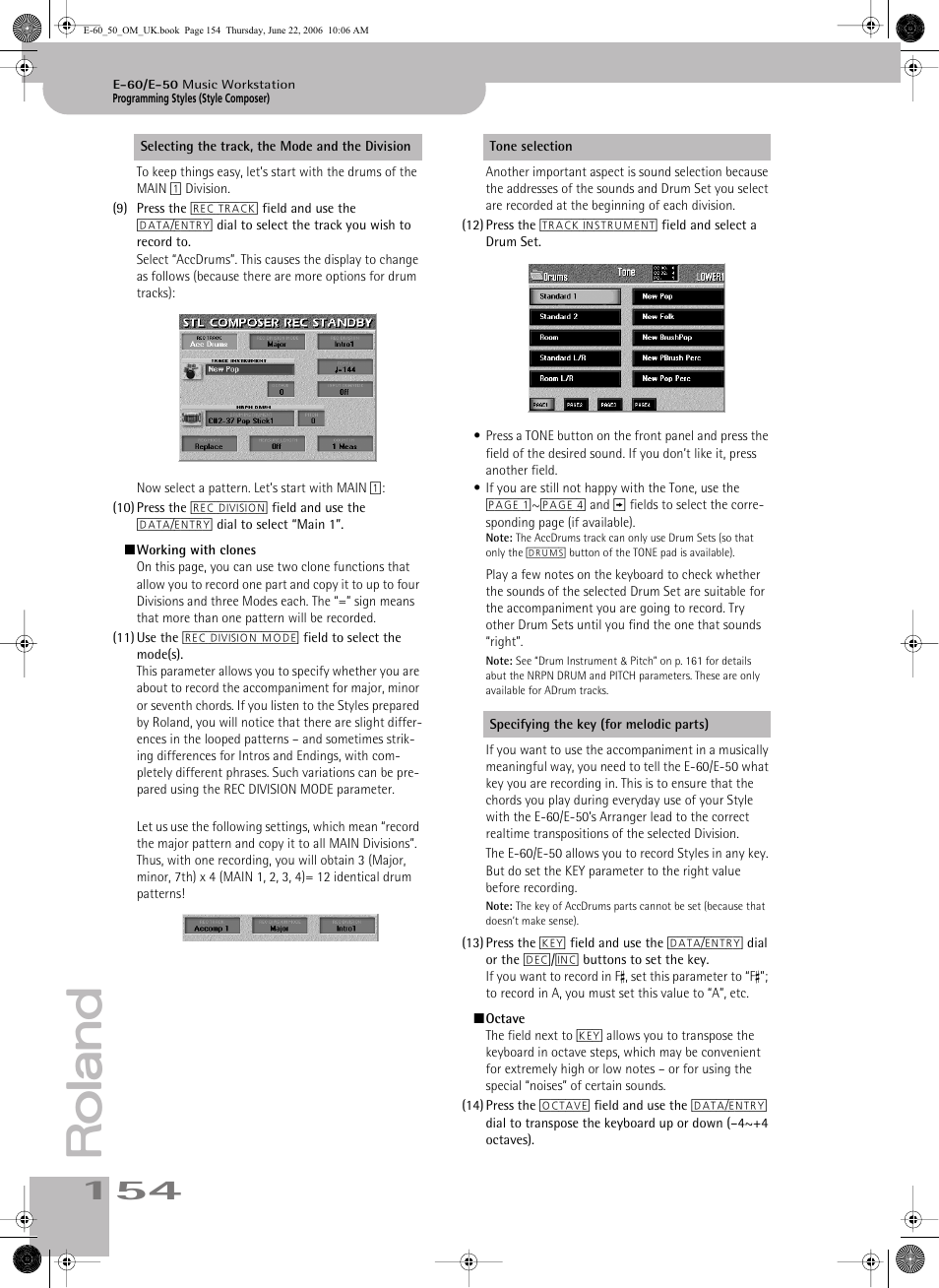 Roland E-60 User Manual | Page 154 / 220