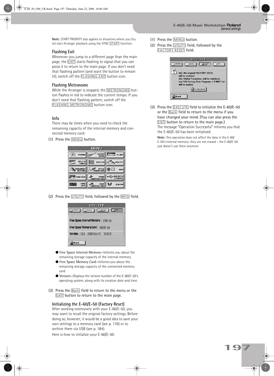 Roland E-60 User Manual | Page 197 / 220