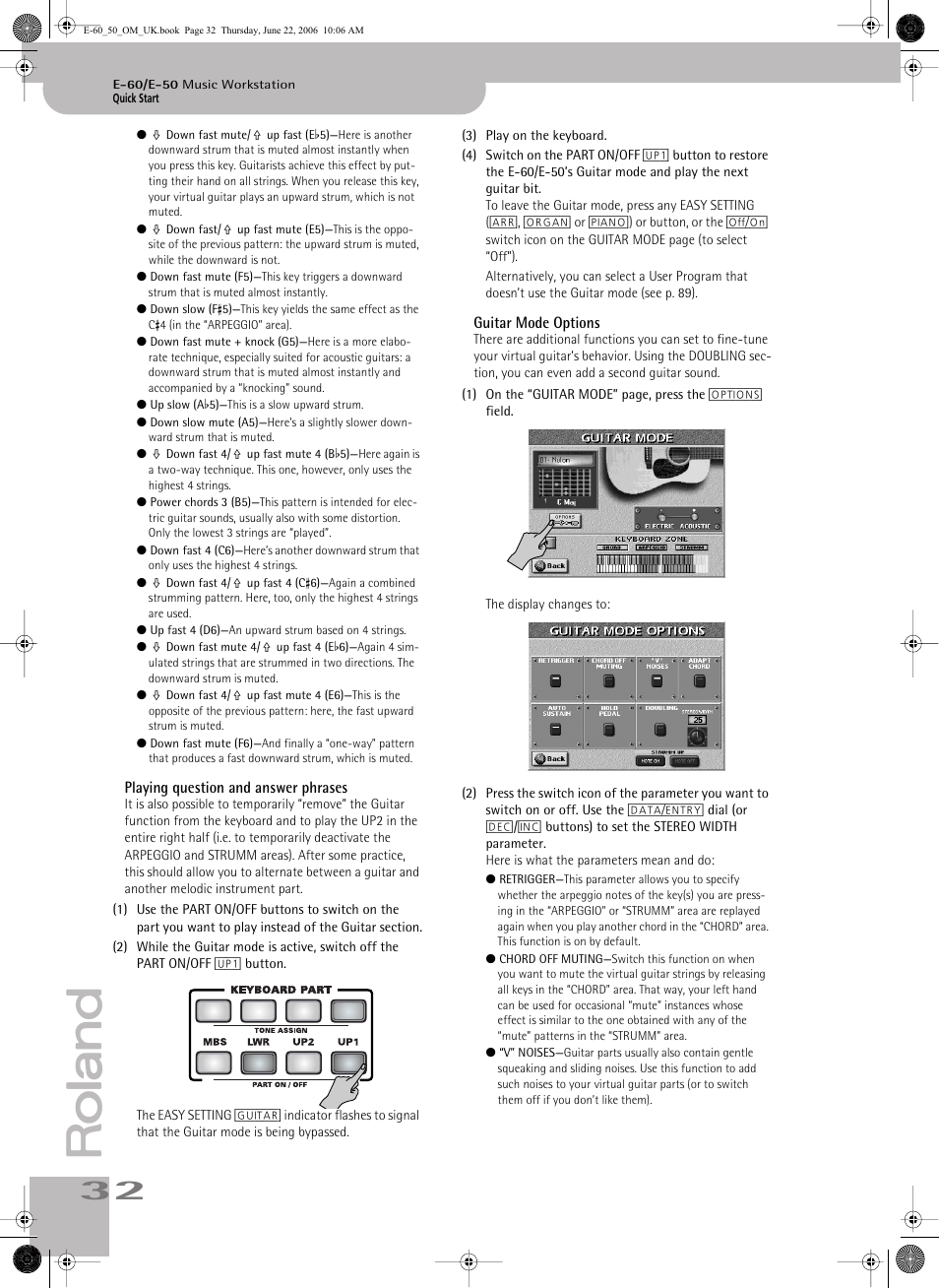 Roland E-60 User Manual | Page 32 / 220