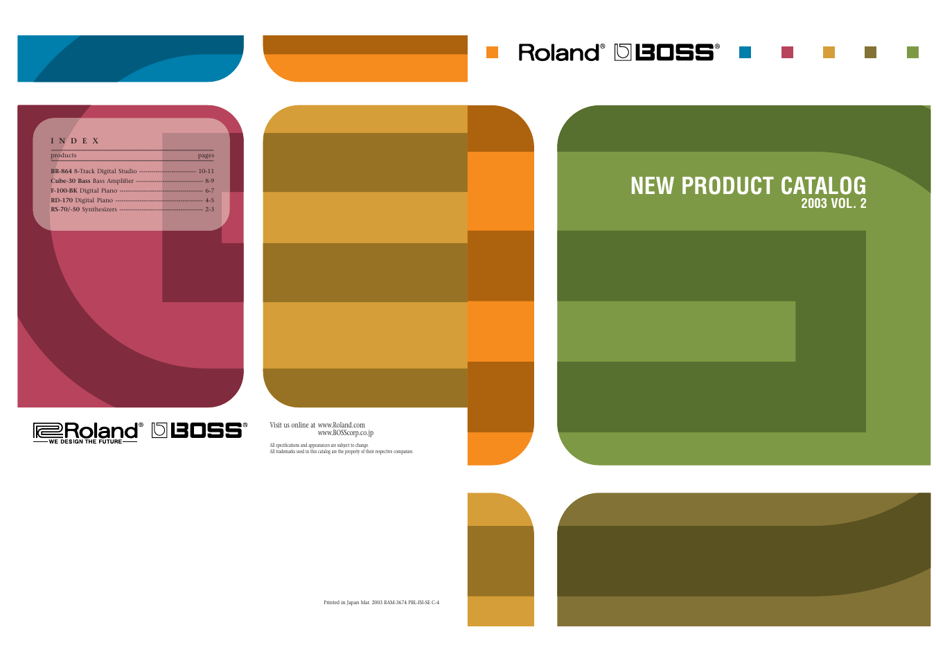 New product catalog | Roland -50 User Manual | Page 6 / 6