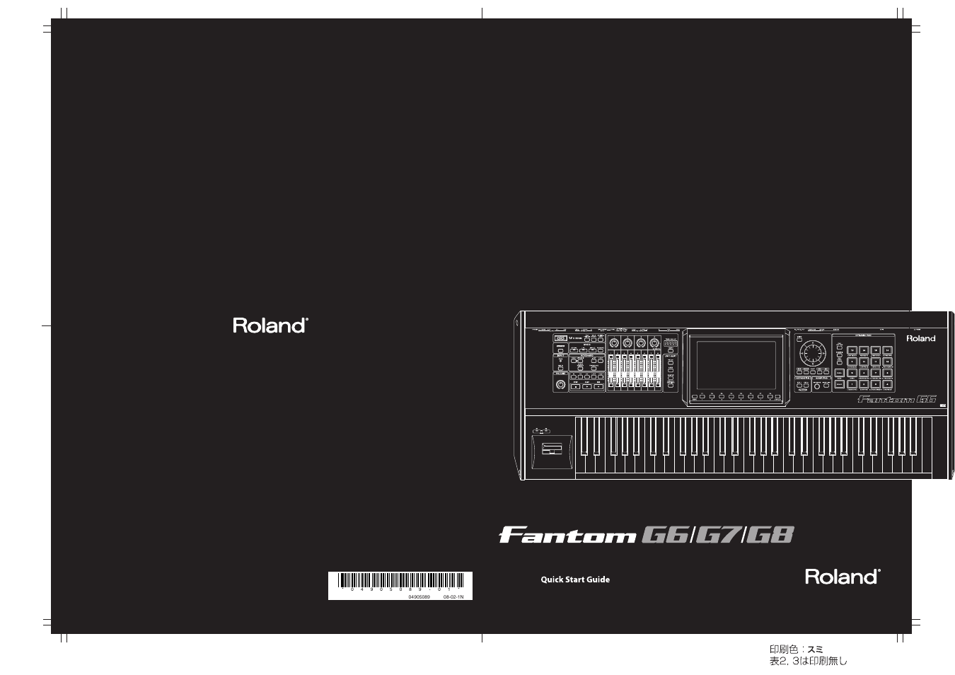 Roland Fantom G8 User Manual | 48 pages