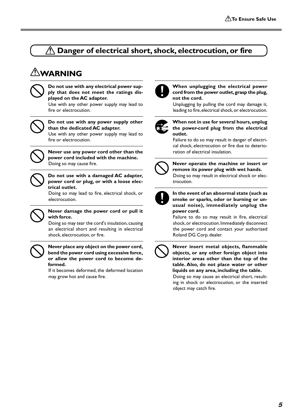 Roland PICZA LPX-60 User Manual | Page 7 / 68