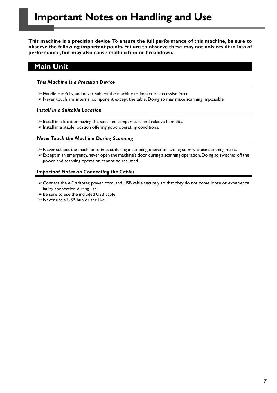 Main unit | Roland PICZA LPX-60 User Manual | Page 9 / 68