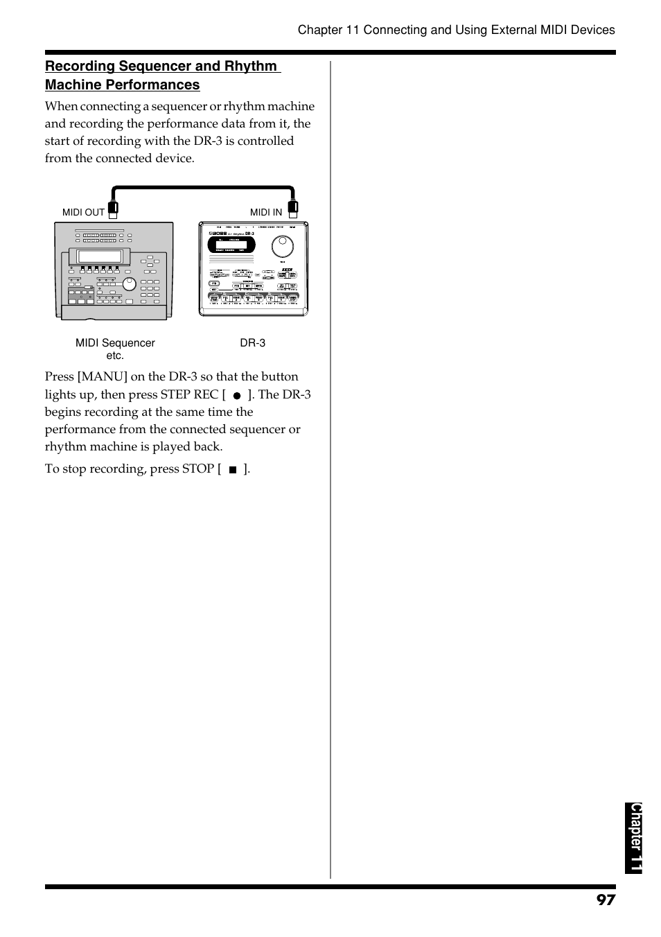 Ch ap ter 11 | Roland DR-3 User Manual | Page 97 / 128