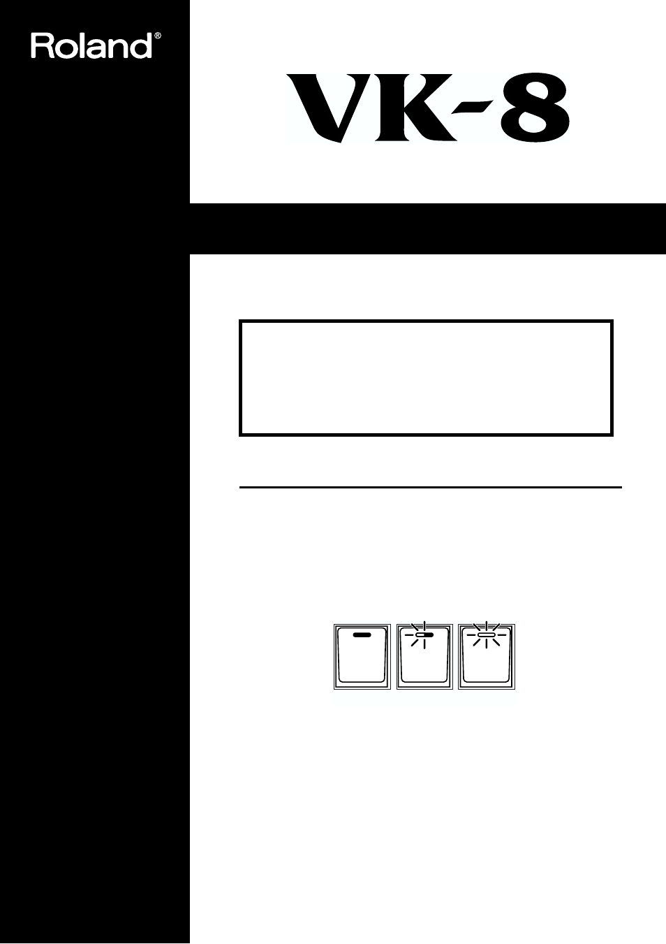 Roland VK-8 User Manual | 84 pages