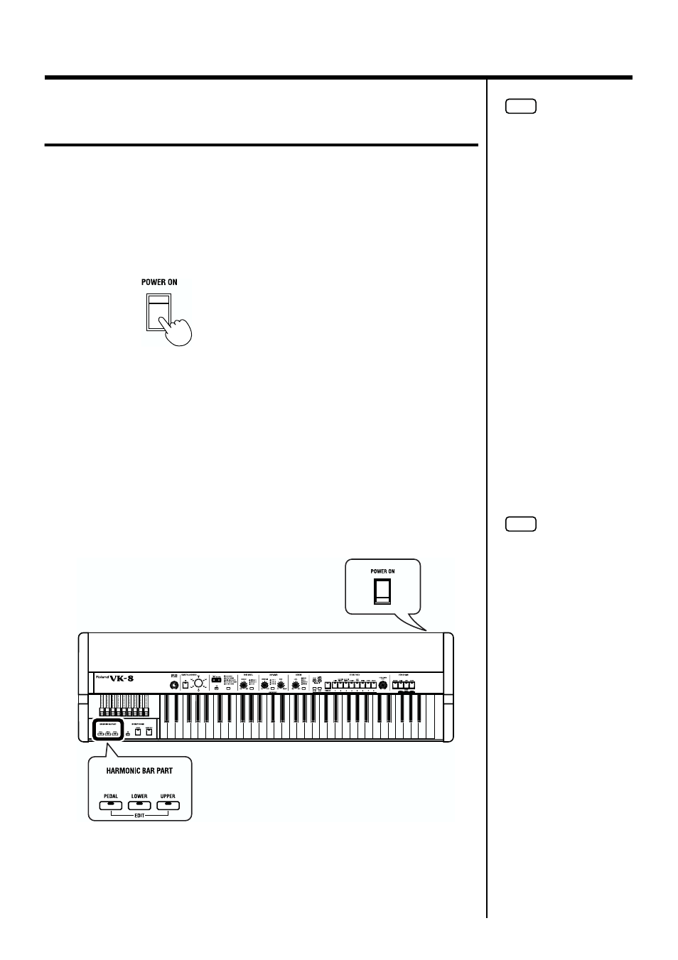 Restoring the factory settings (factory reset), 20 before you begin playing | Roland VK-8 User Manual | Page 20 / 84