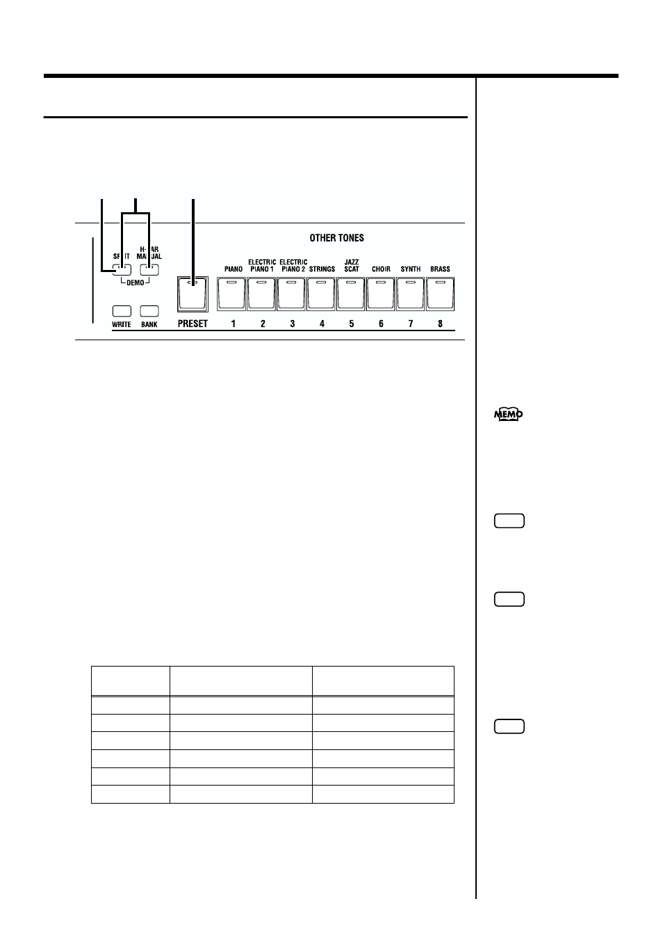 Listening to the demo songs, 21 before you begin playing | Roland VK-8 User Manual | Page 21 / 84