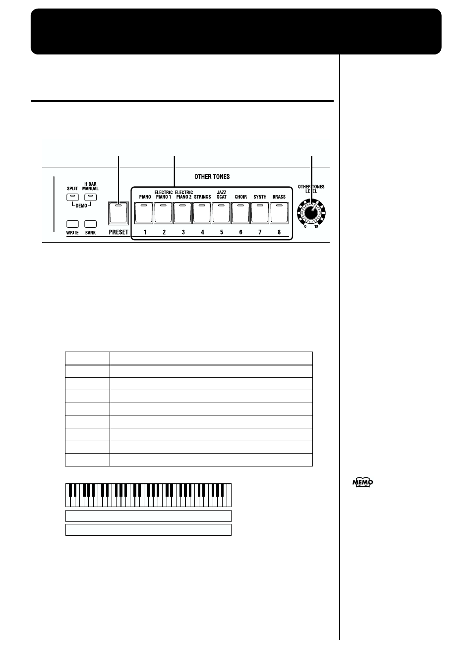 Playing other tones, Layering other tones with organ sounds (layer) | Roland VK-8 User Manual | Page 43 / 84