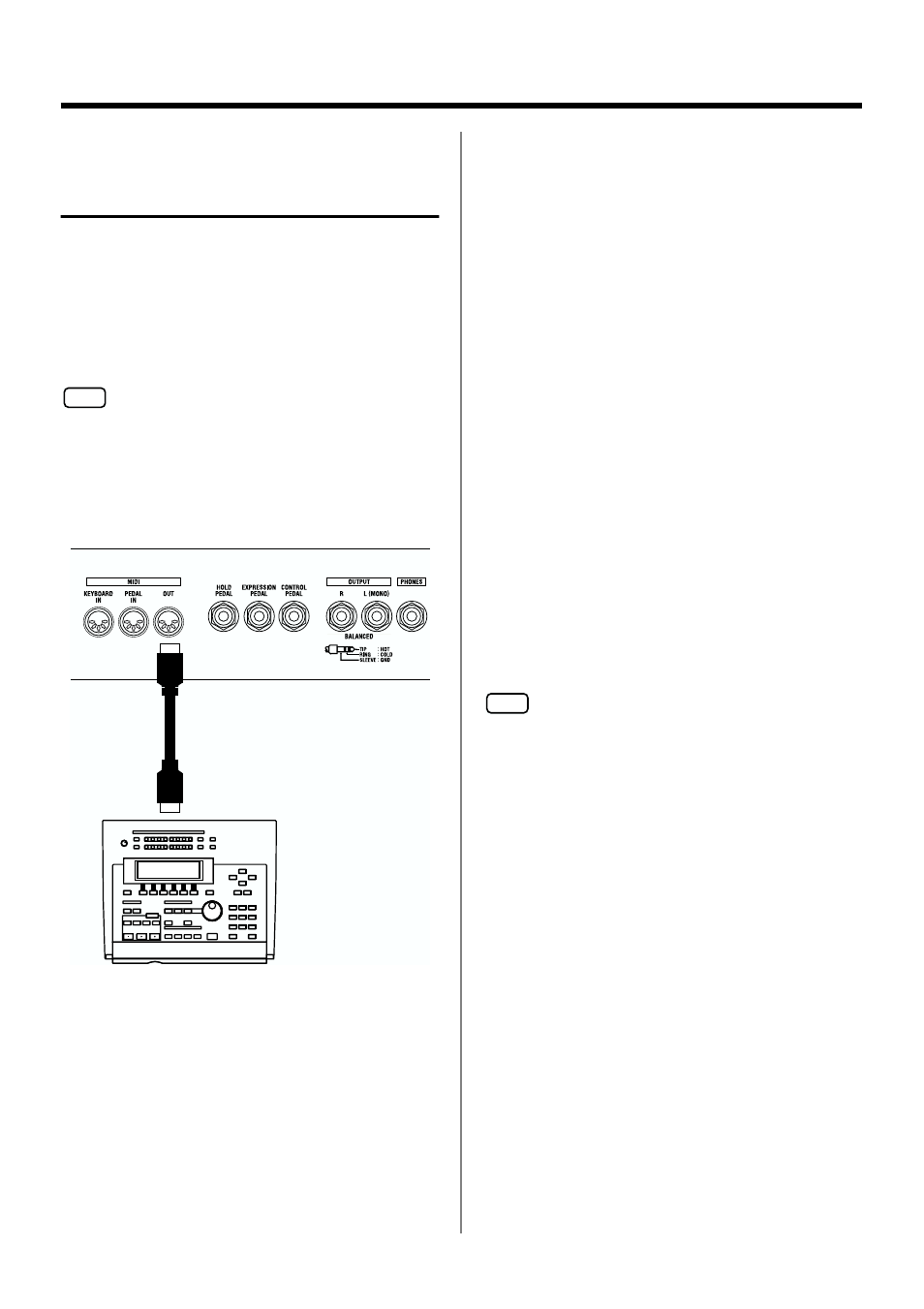 61 connecting the vk-8 to external devices | Roland VK-8 User Manual | Page 61 / 84