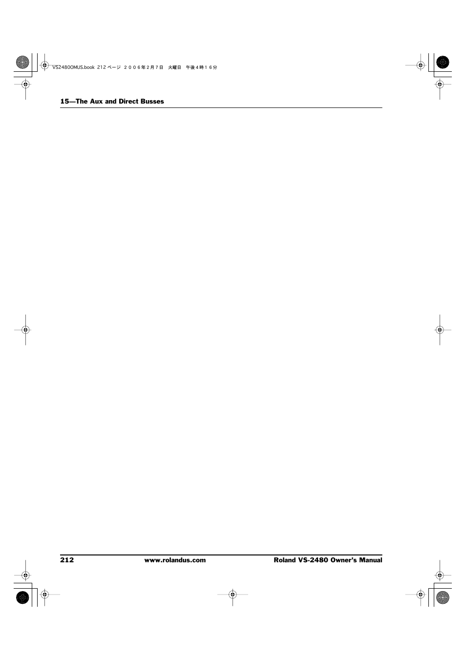 Roland VS-2480 User Manual | Page 212 / 452
