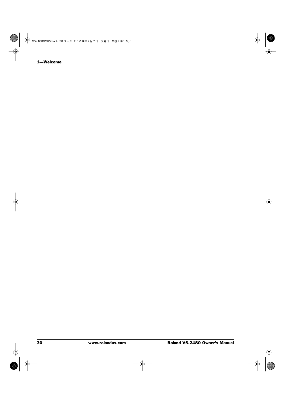 Roland VS-2480 User Manual | Page 30 / 452