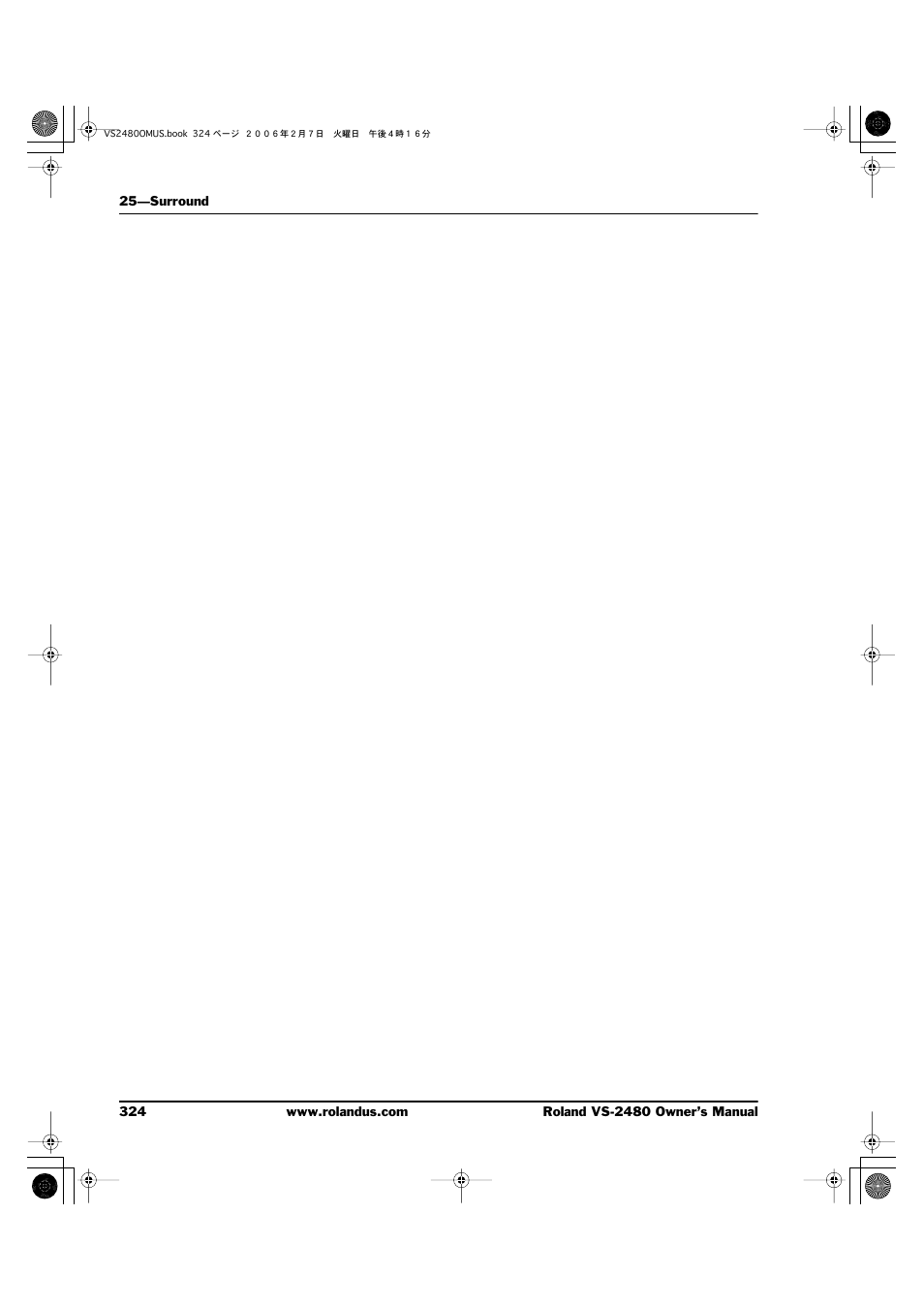 Roland VS-2480 User Manual | Page 324 / 452
