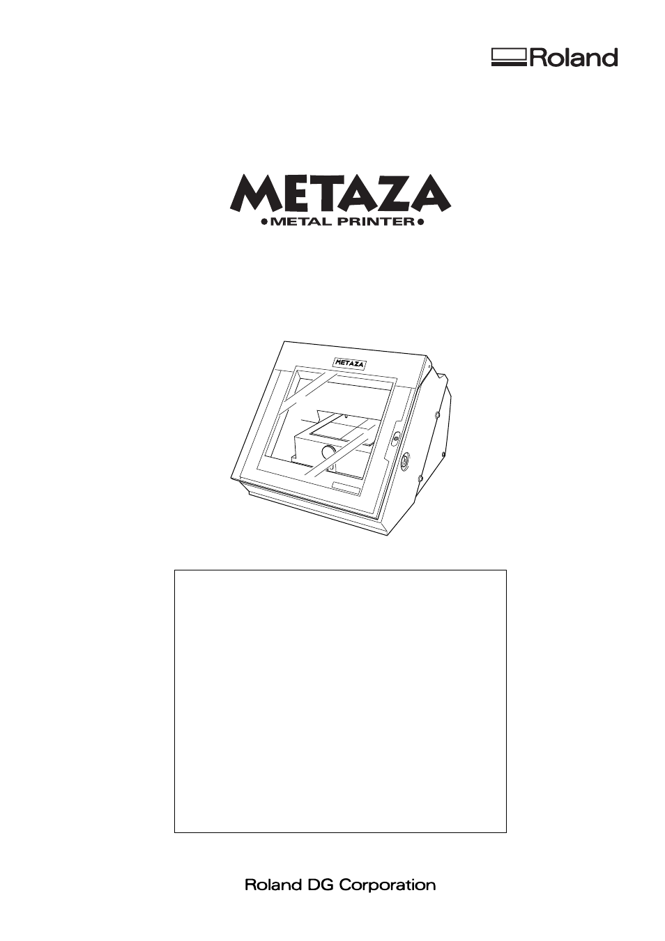 Roland Metaza M PX -60 User Manual | 68 pages