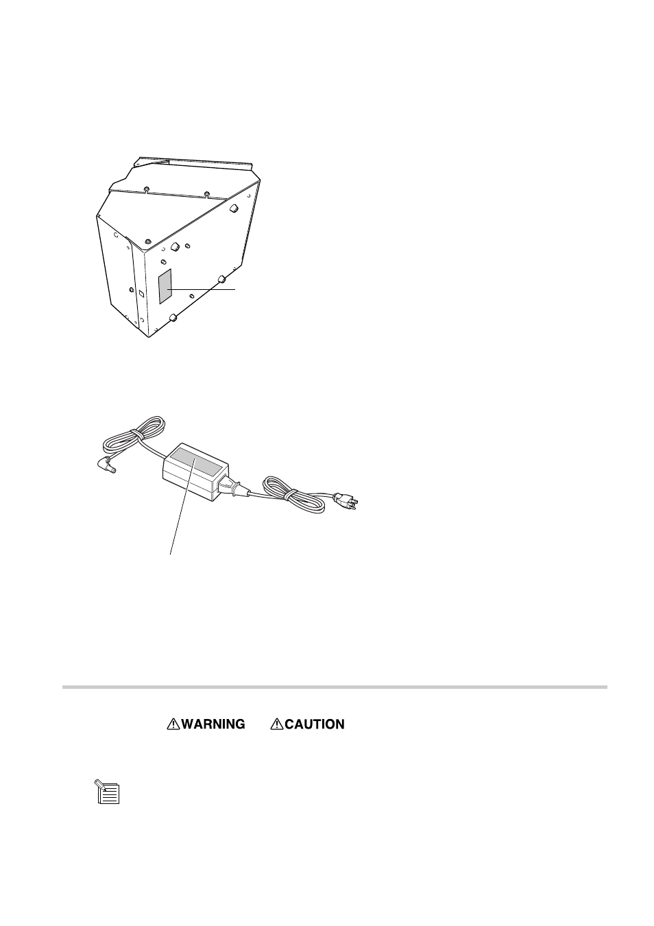 About the labels affixed to the unit | Roland Metaza M PX -60 User Manual | Page 7 / 68