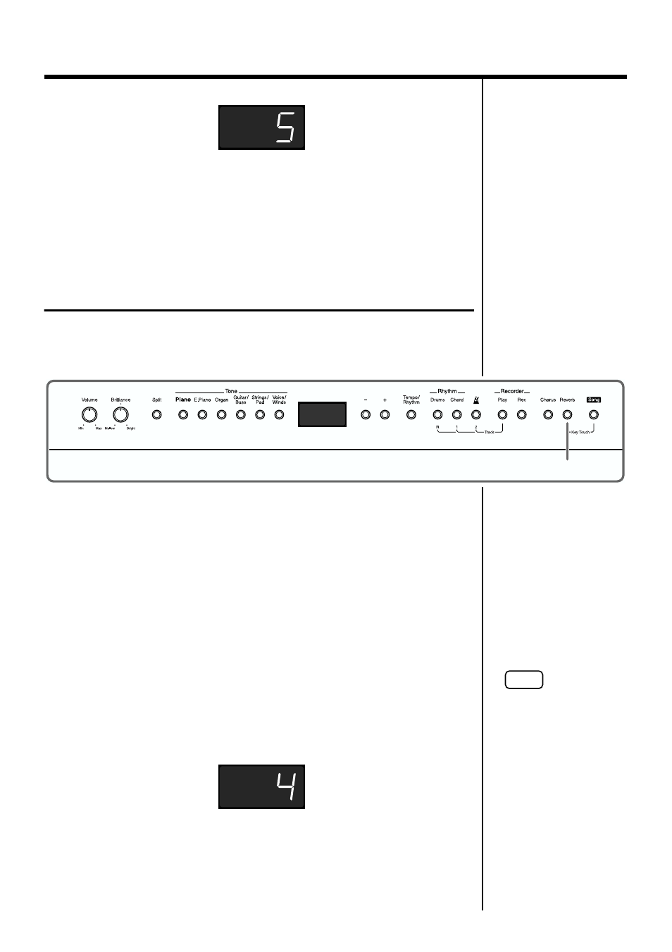 Changing the depth of reverb effect, Concert hall to what you play (p. 21) | Roland FP-3 User Manual | Page 21 / 64