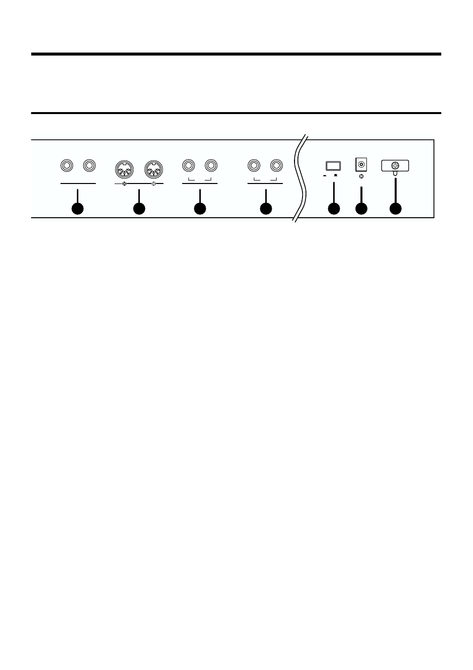 Rear panel, 7 panel descriptions | Roland FP-3 User Manual | Page 7 / 64